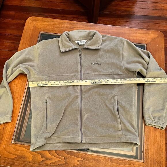 Columbia Large Tan CoatโJacketโFuzzyโWarm - Picture 6 of 16